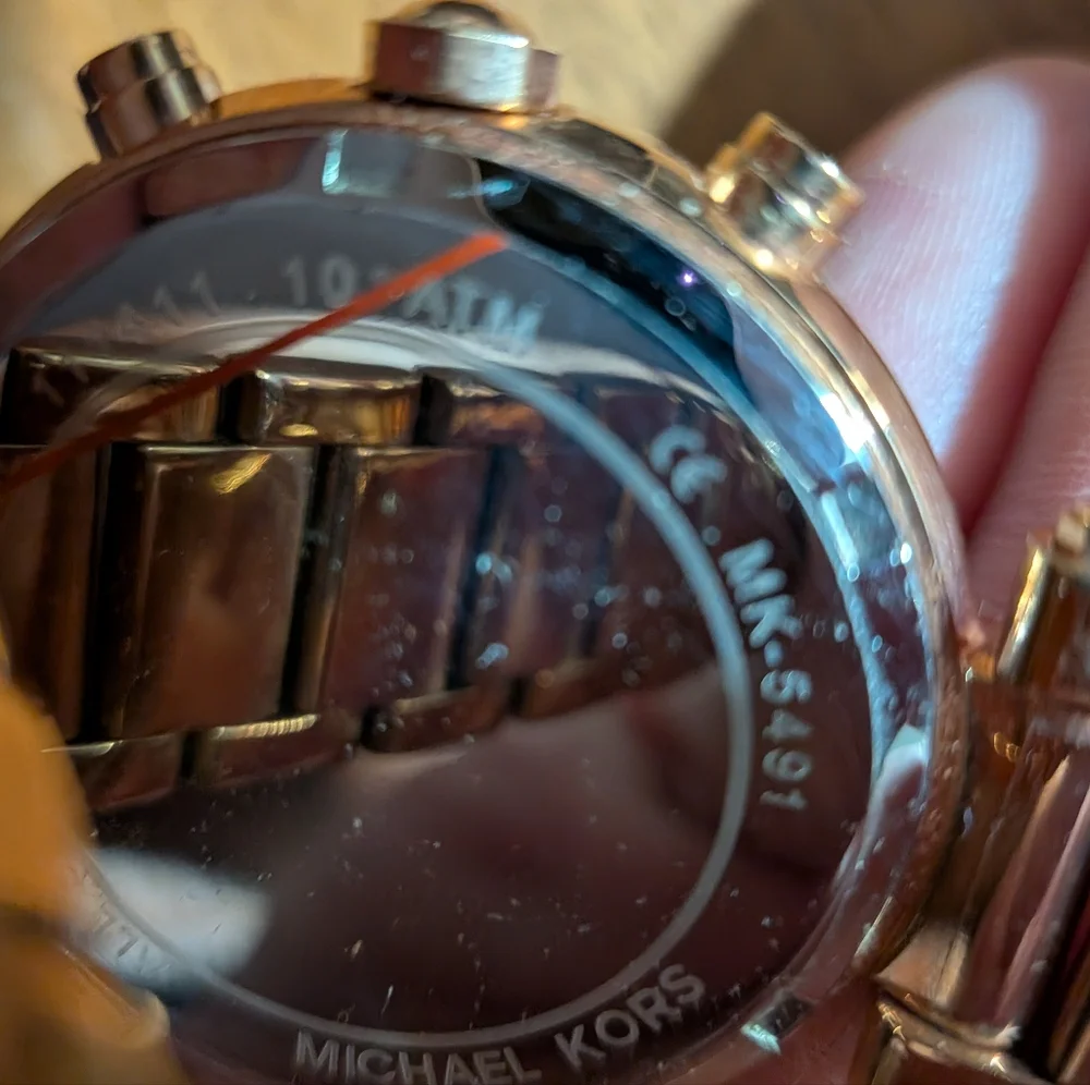 Michael Kors Parker‎ Women's Watch, Stainless Steel and Pavé Crystal MK 5491 - Picture 5 of 11